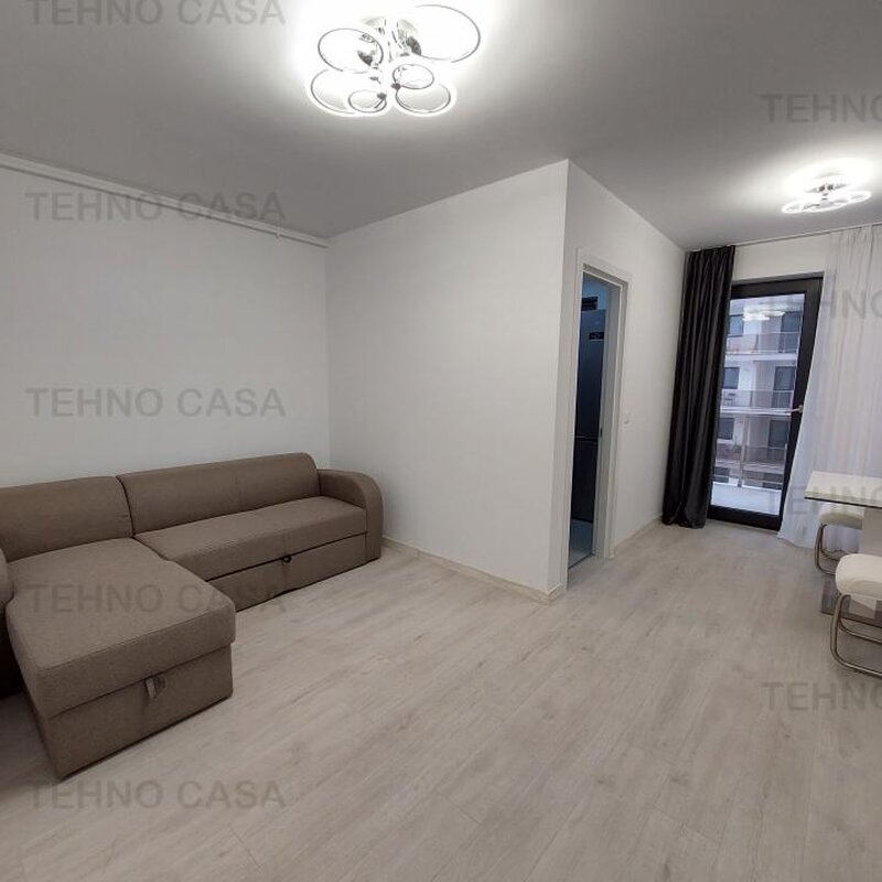 Hills Brauner, metrou 700 m, garsoniera lux, et. 3, centrala, 40 mp.